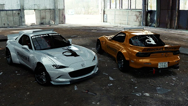 Mazda RMX-75 Pandem Drift -TIResArpi