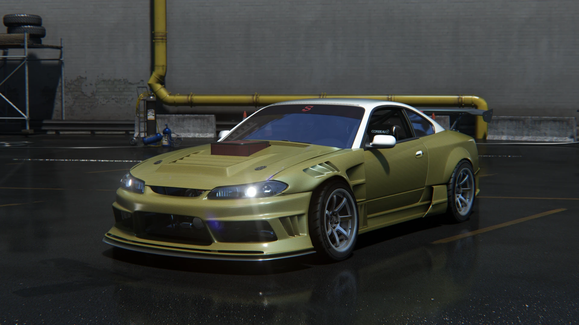 Nissan Silvia S15 D-Max TRD Nascar V8 - LHD - COMP SPEC READY
