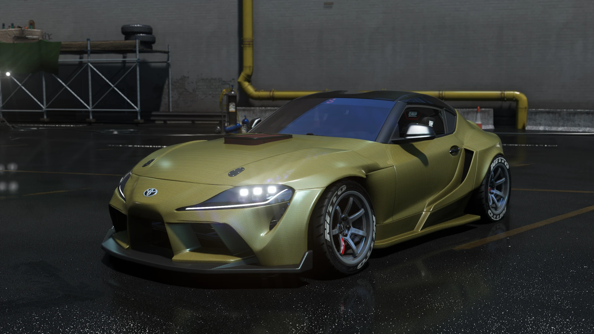 HGK GR Toyota Supra TRD Nascar V8 - LHD - COMP SPEC READY