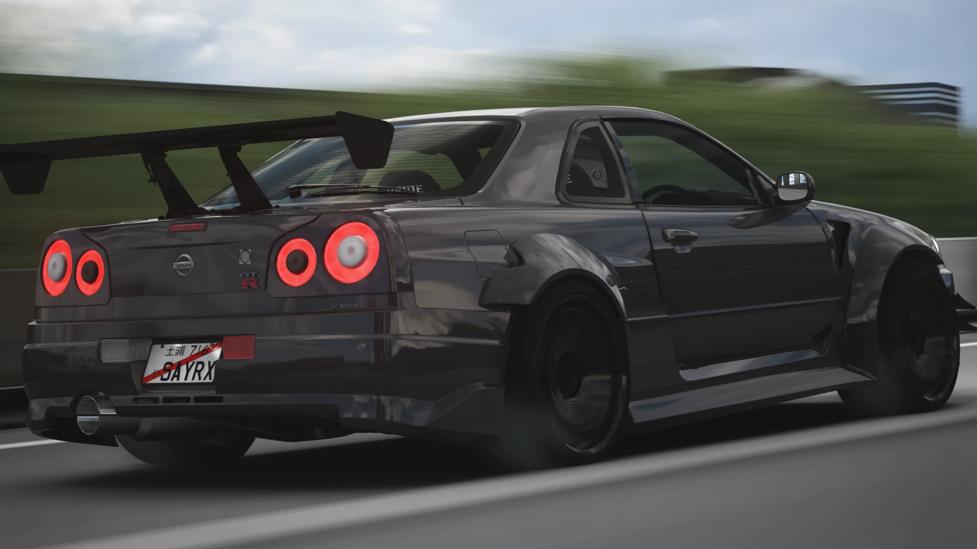 Sayrx 日産 スカイライン R34 カット