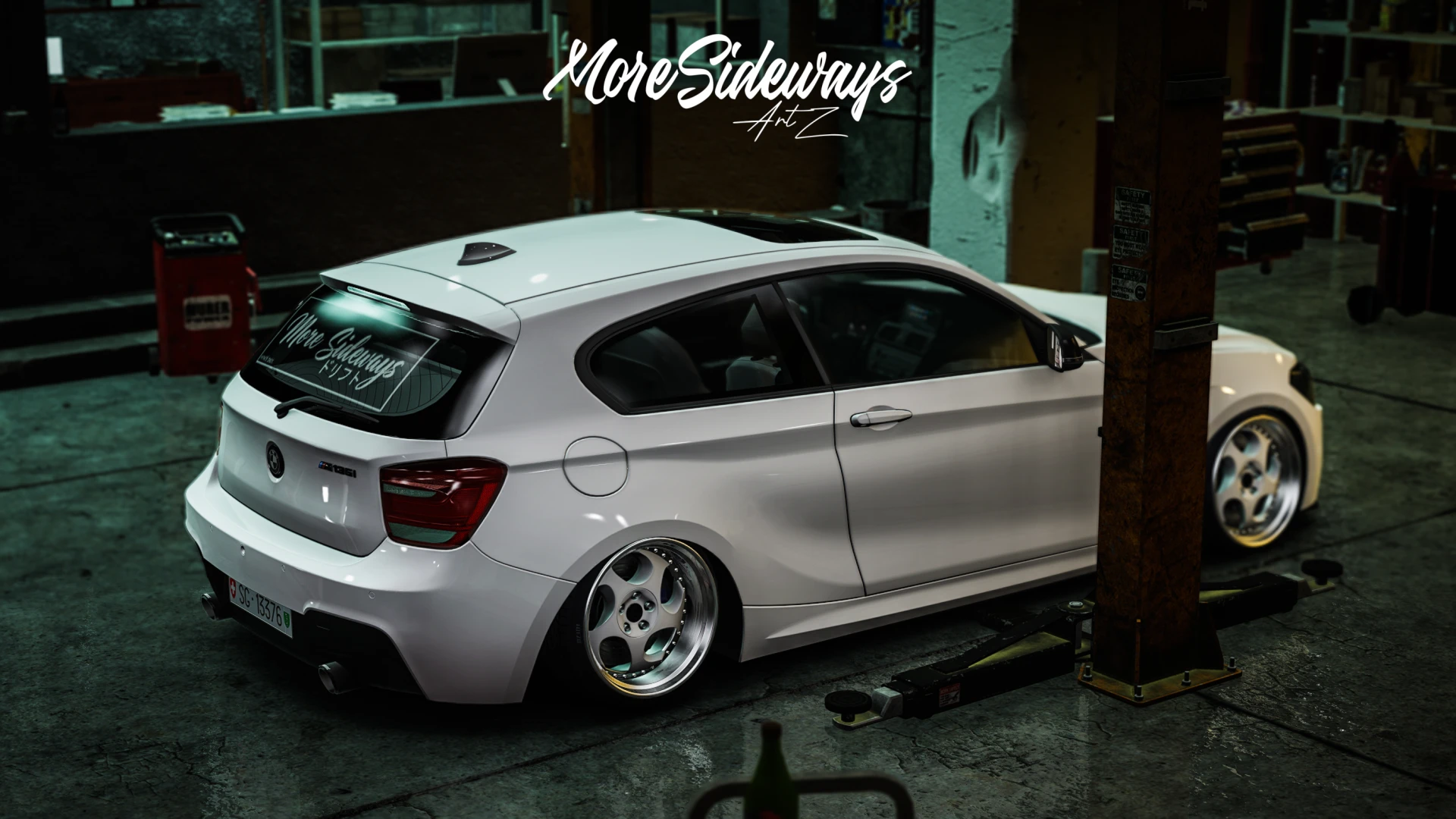 MoreSideways x ArtZ BMW F20 DRIFTCAR