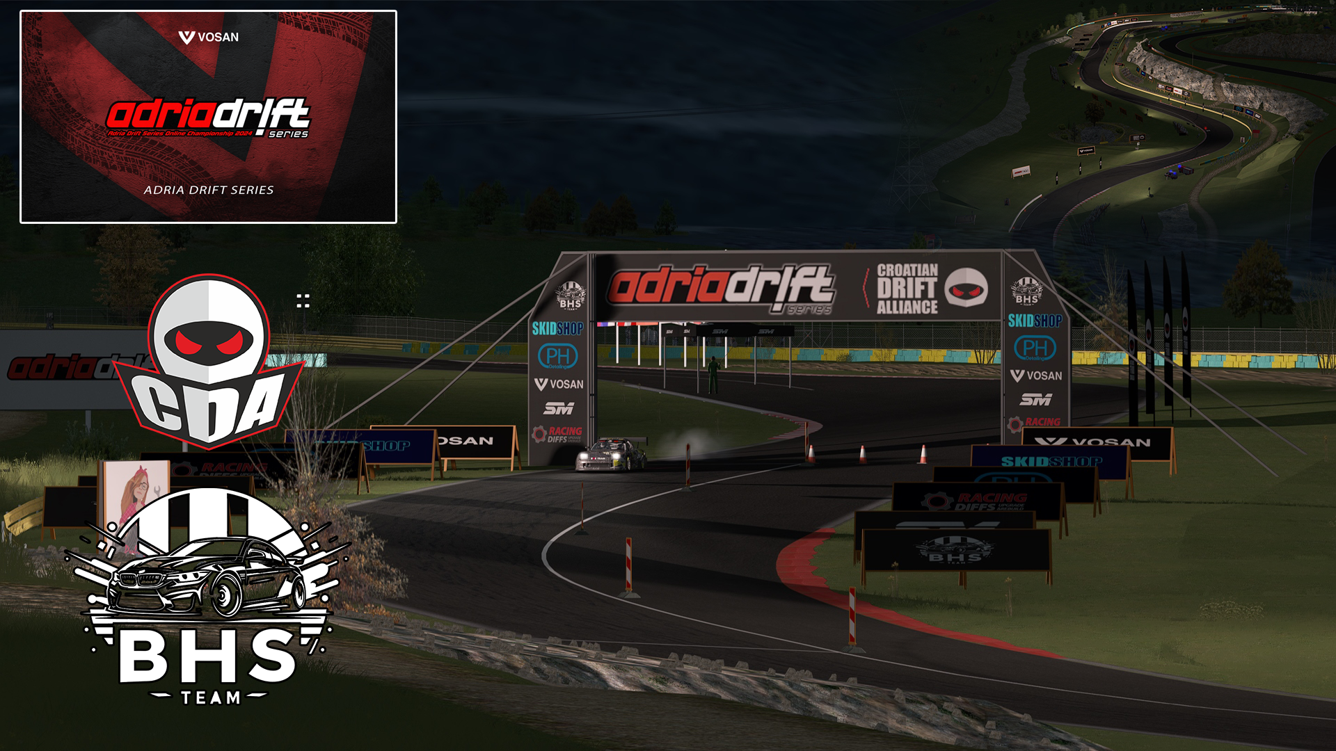 Grobnik - CDA Drift Layout