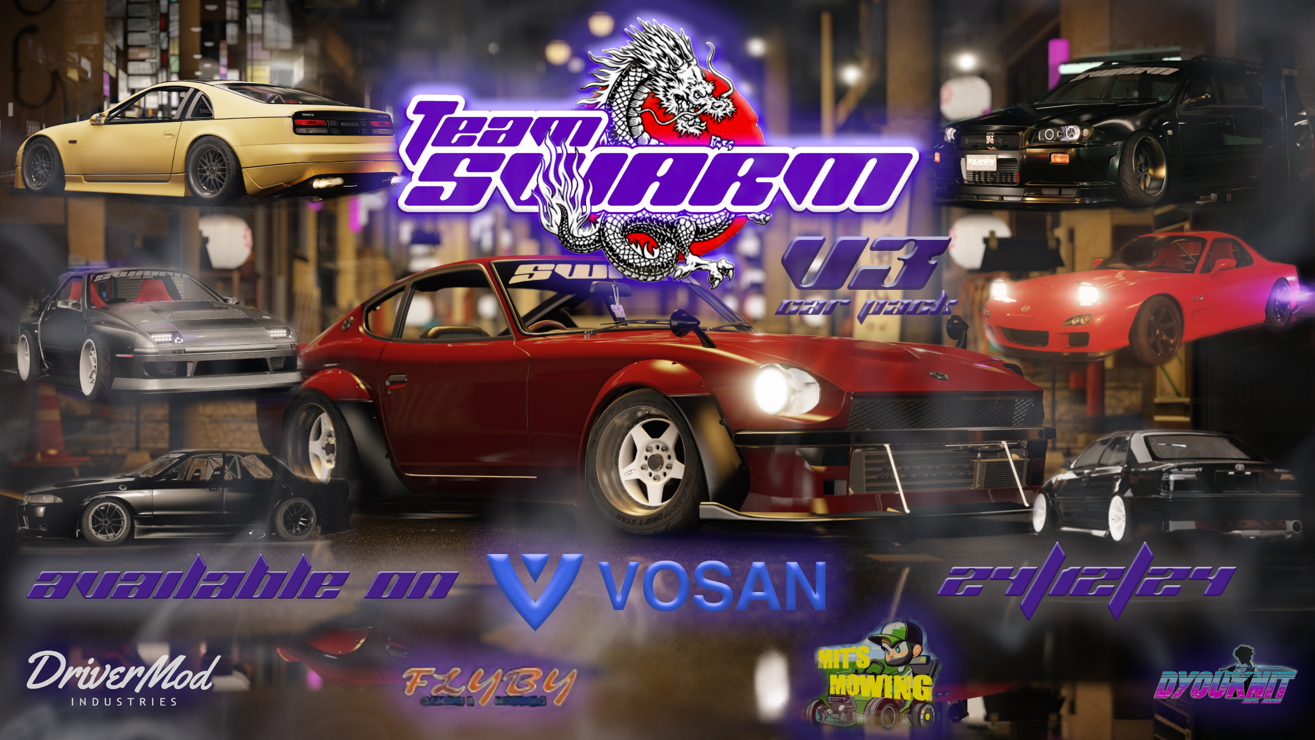 Team SWARM Car Pack V3.2