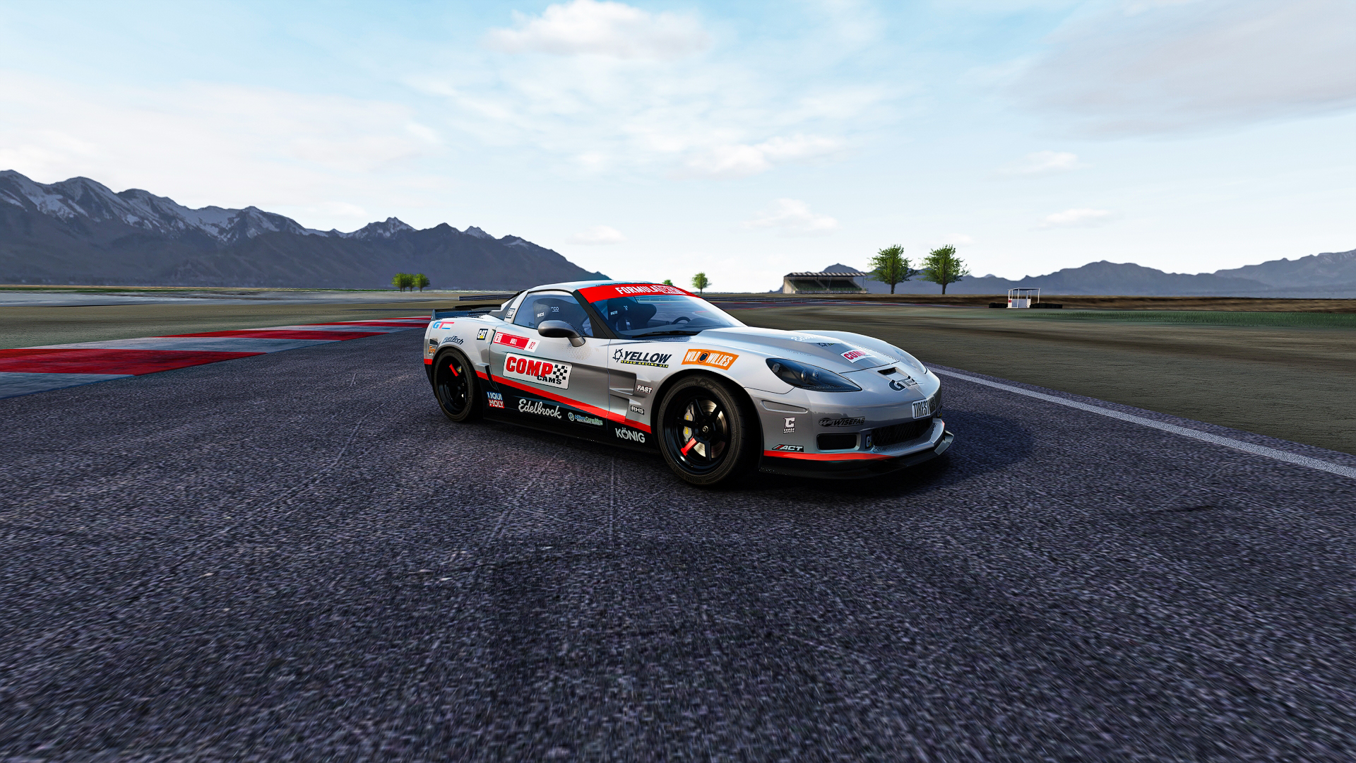 Taylor Hull 2022 FD Corvette C6 livery