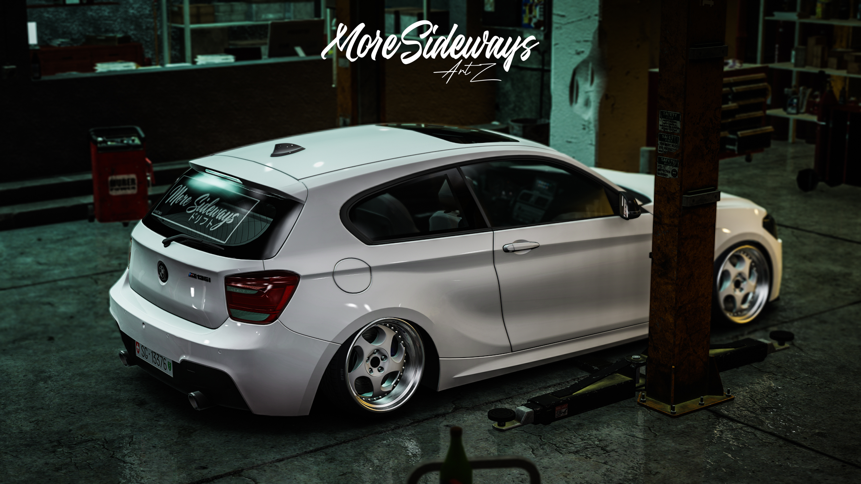 MoreSideways x ArtZ BMW F20 DRIFTCAR