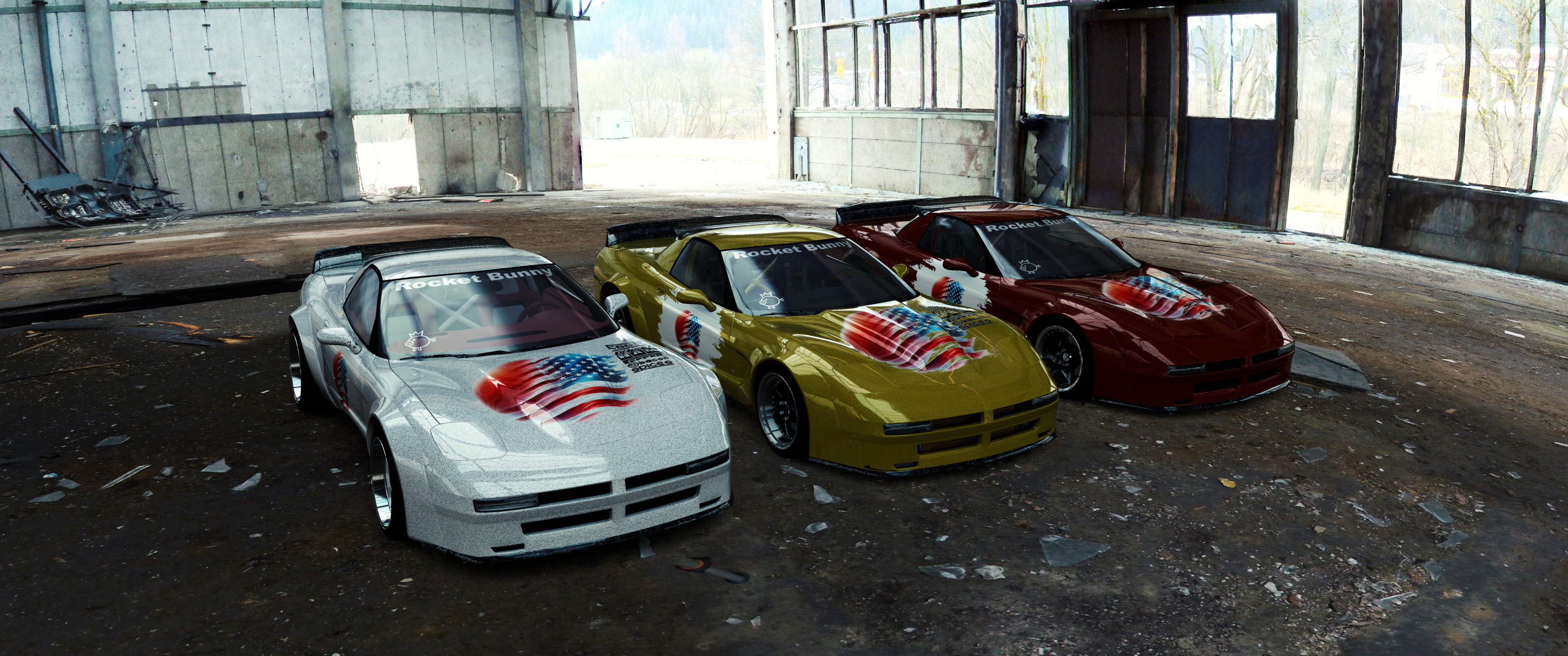 Corvette C5 Pandem Pack by TIResArpi