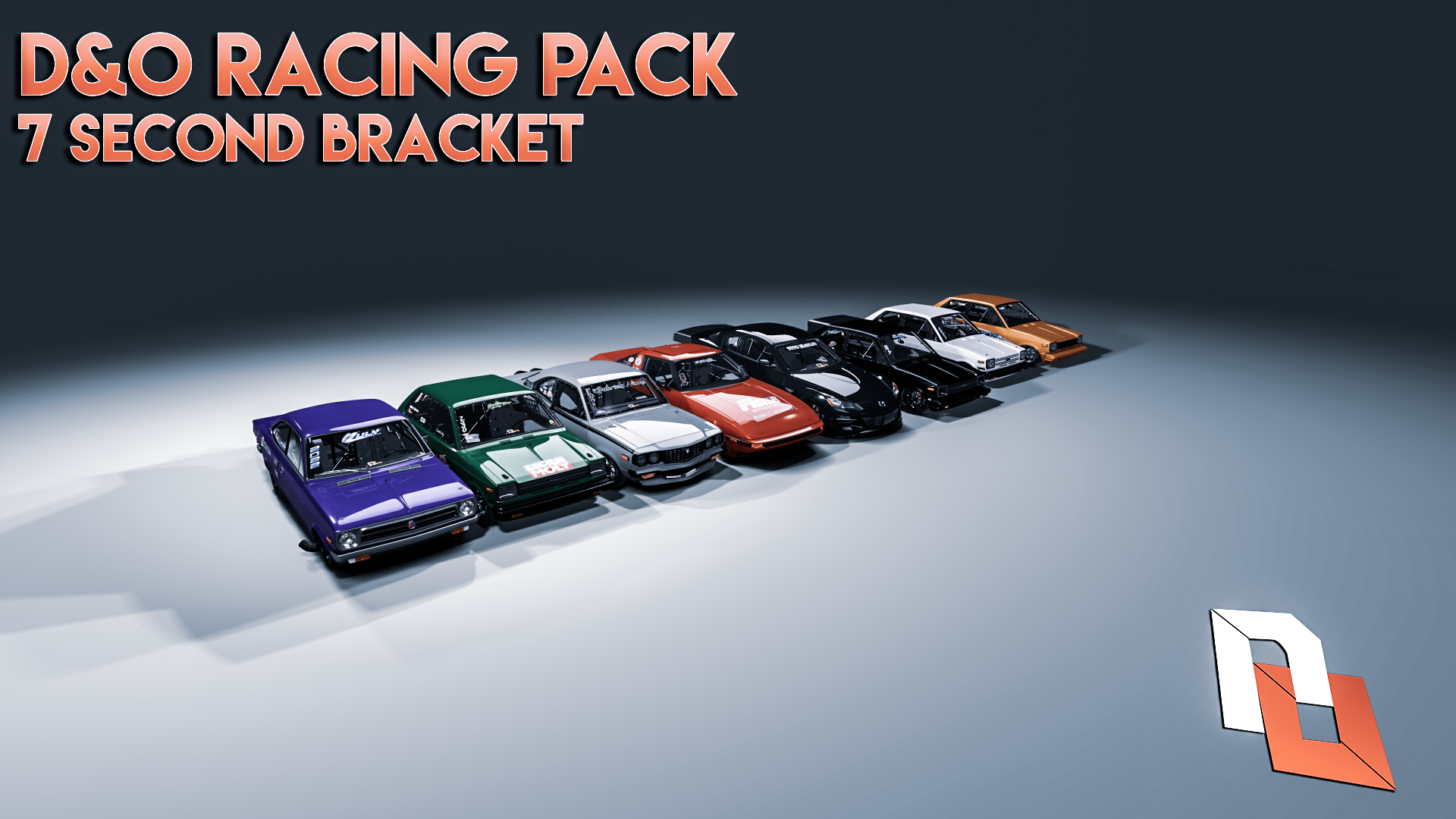 Drag Cars Pack 