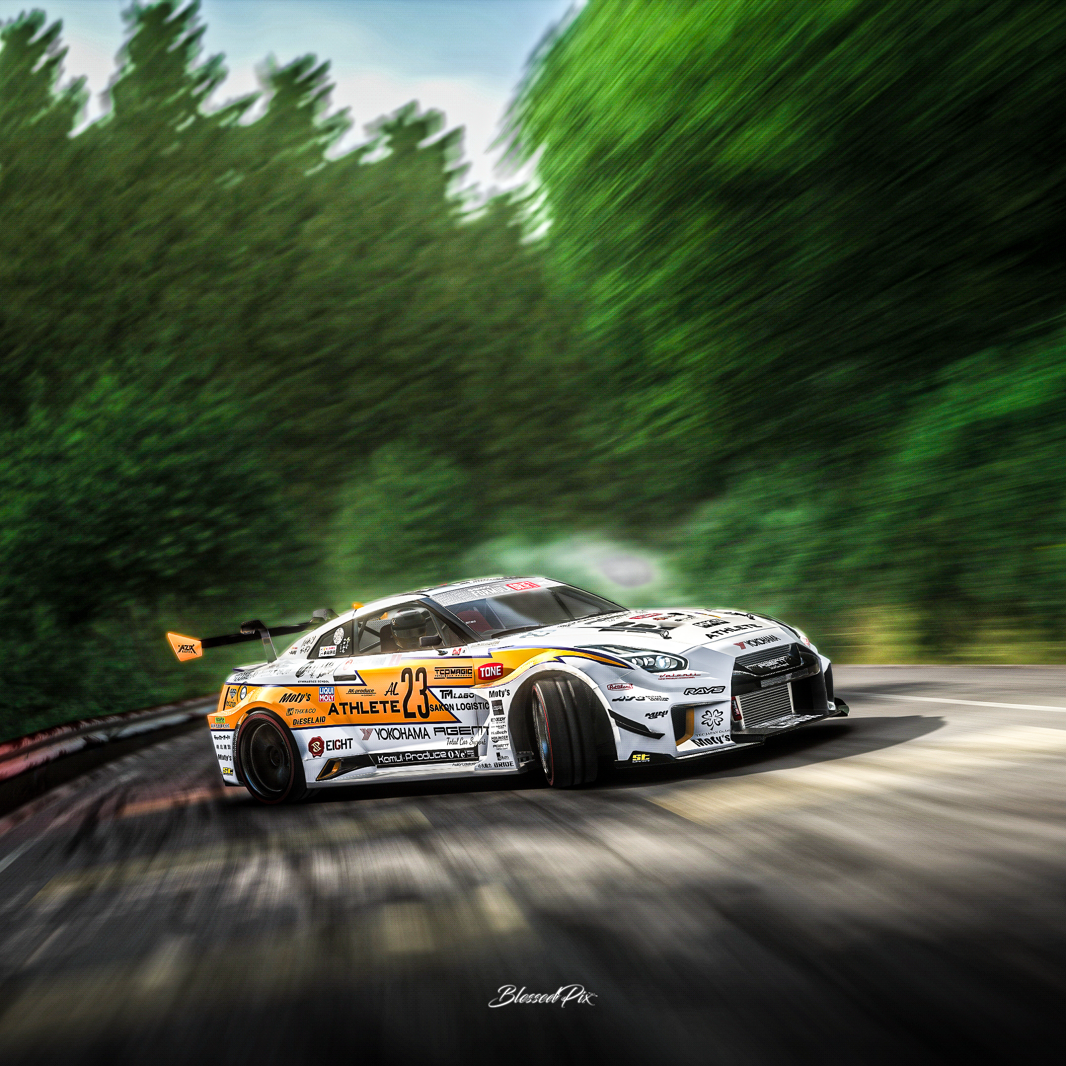 Tetsuya Tetsuya Hibino LBWK 4 Rotor GTR - VOSANCO