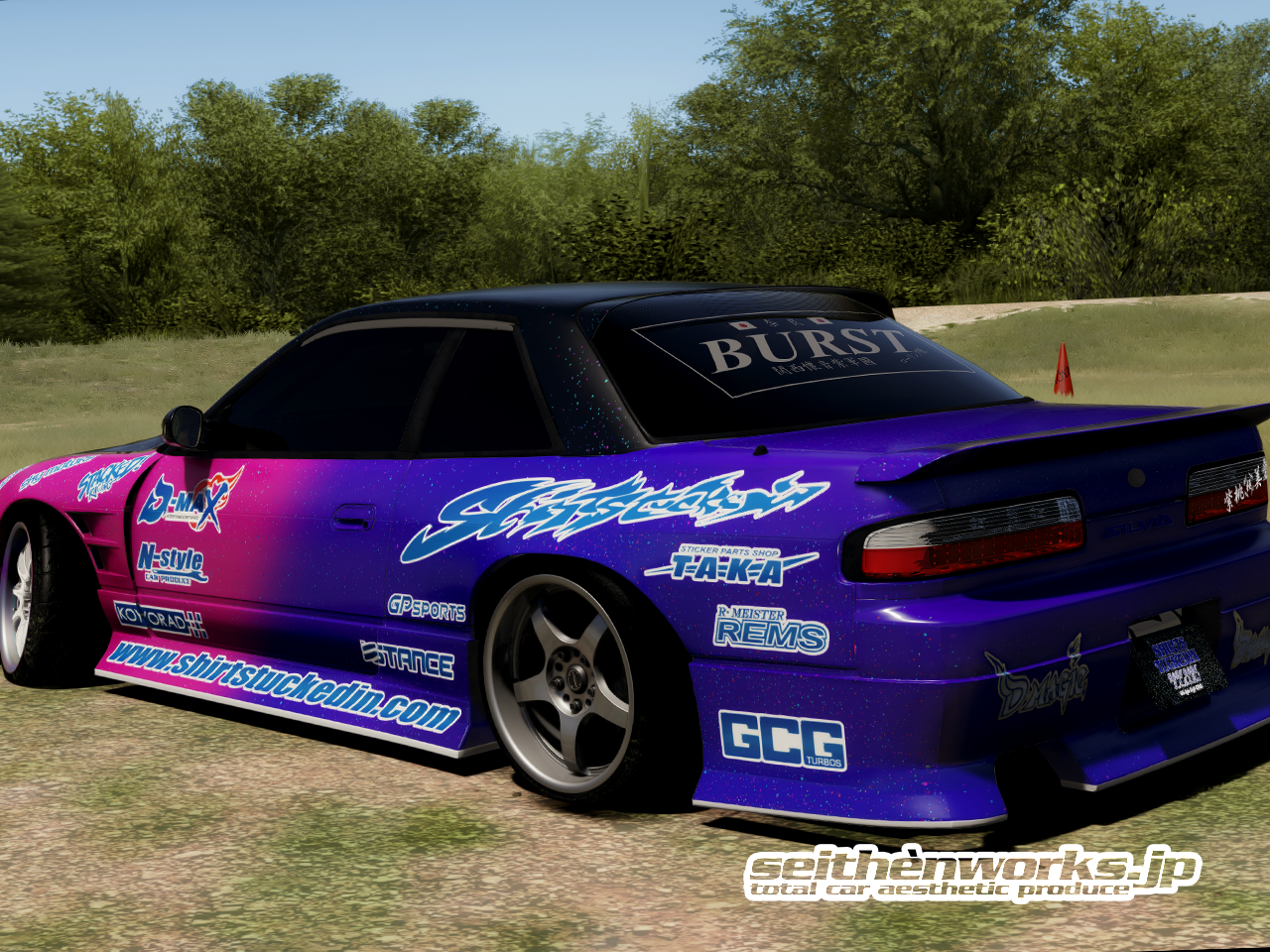SHIRTSTUCKEDIN ''Australian'' PS13 - team BURST