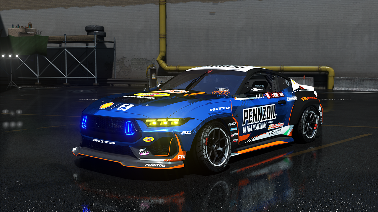 VDC 5.0 - Ford Mustang RTR S650 - RHD - COMP SPEC READY 