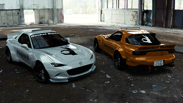 Mazda RMX-75 Pandem Drift -TIResArpi