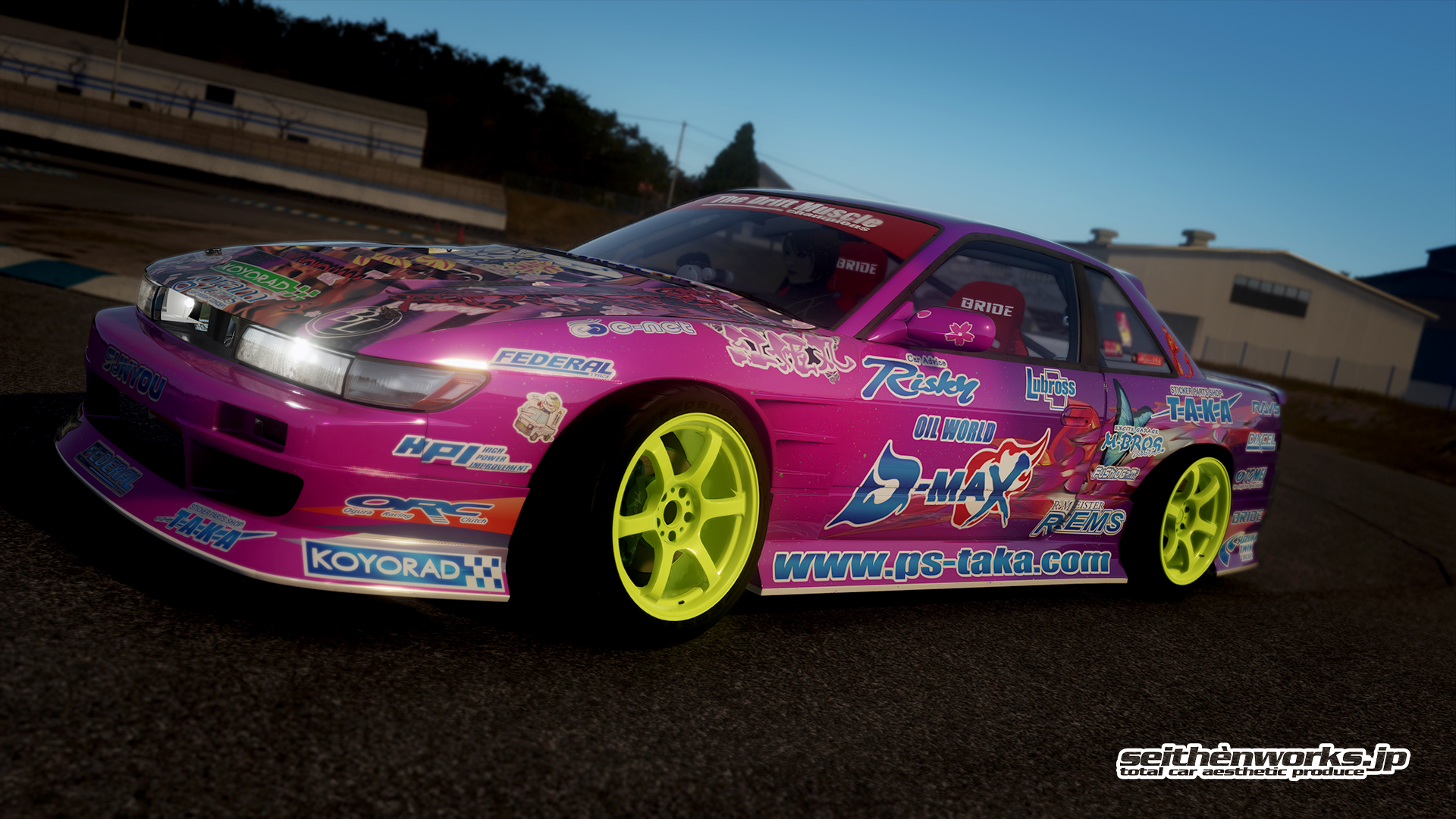 Naoki Nakamura ''D1SL'' - 2012 Silvia PS13 -TEAM BURST