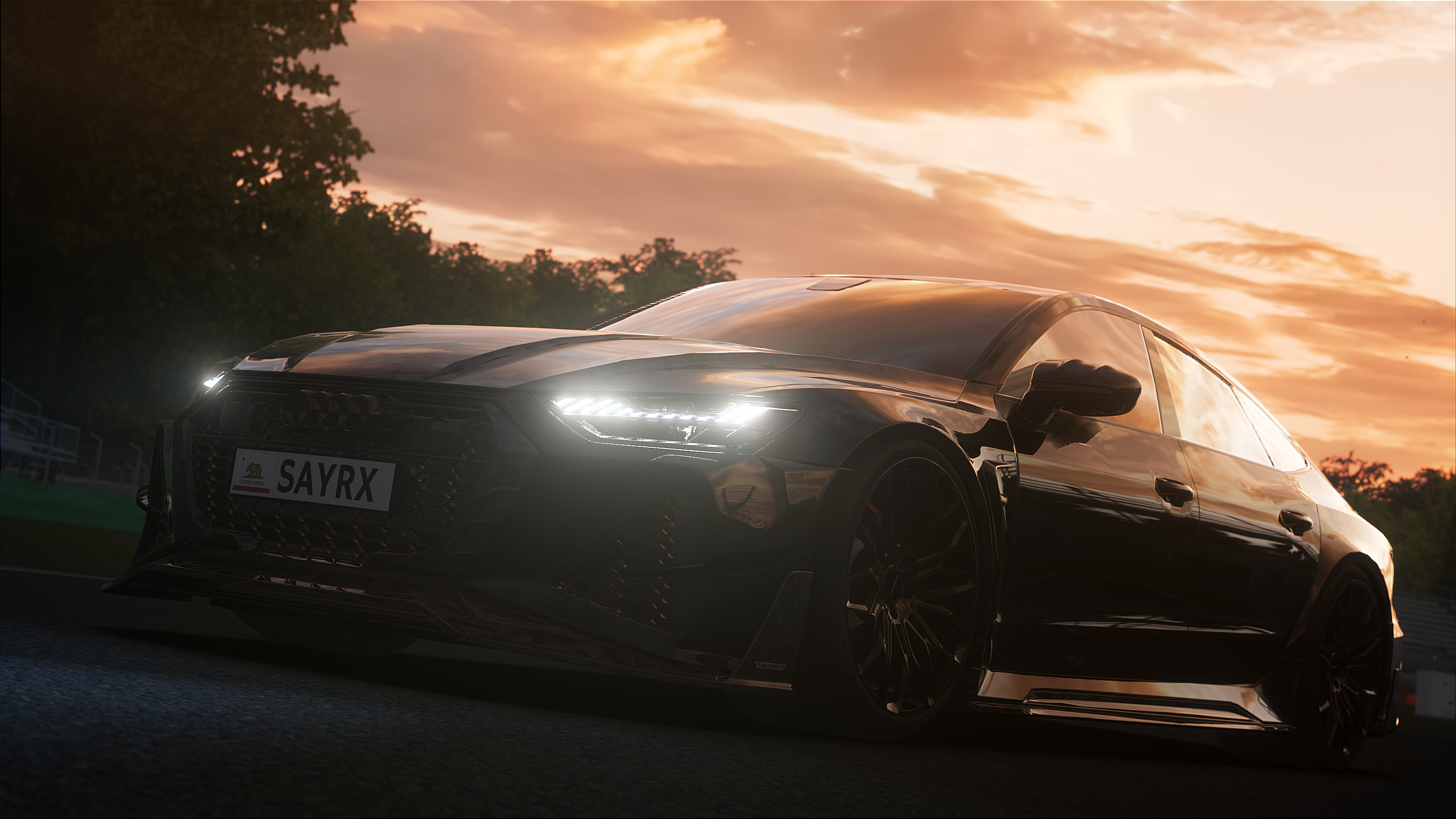 Sayrx Audi RS7 Mansory 2022 | Blacked-out Specs