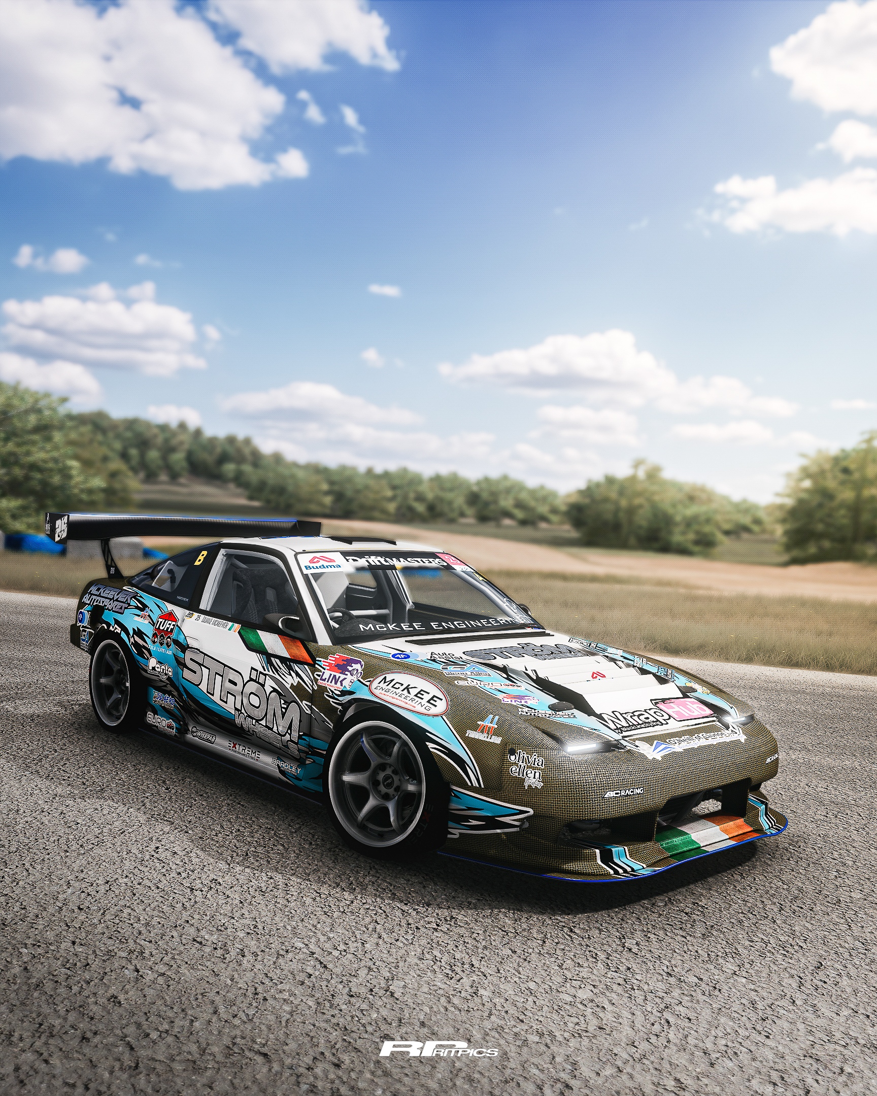 Drift Masters Nissan 180sx Duane Mckeever #25
