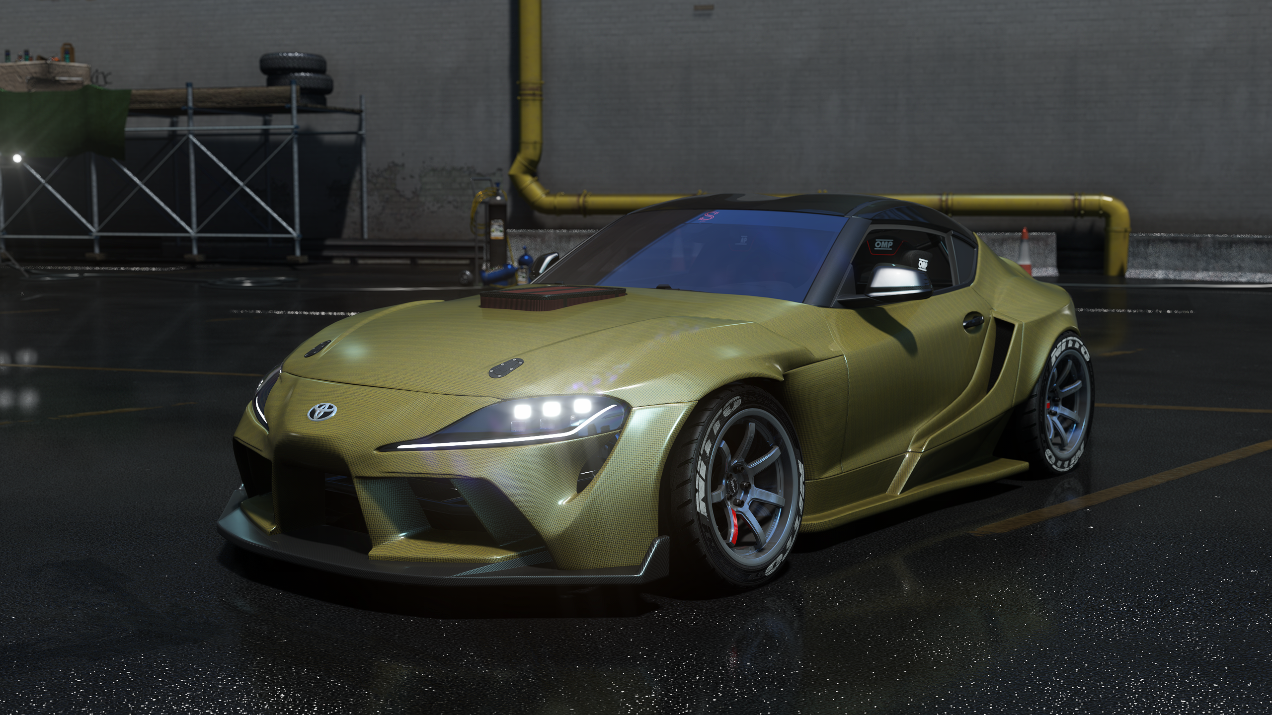 VDC 5.0 - HGK GR Toyota Supra TRD Nascar V8 - LHD - COMP SPEC READY