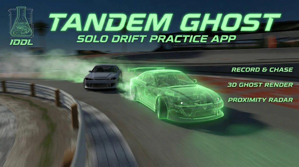 Tandem Ghost- The Ultimate Solo Drift Training Tool