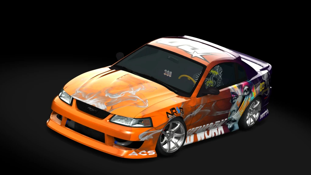 BDC v6 street comp new edge mustang livery