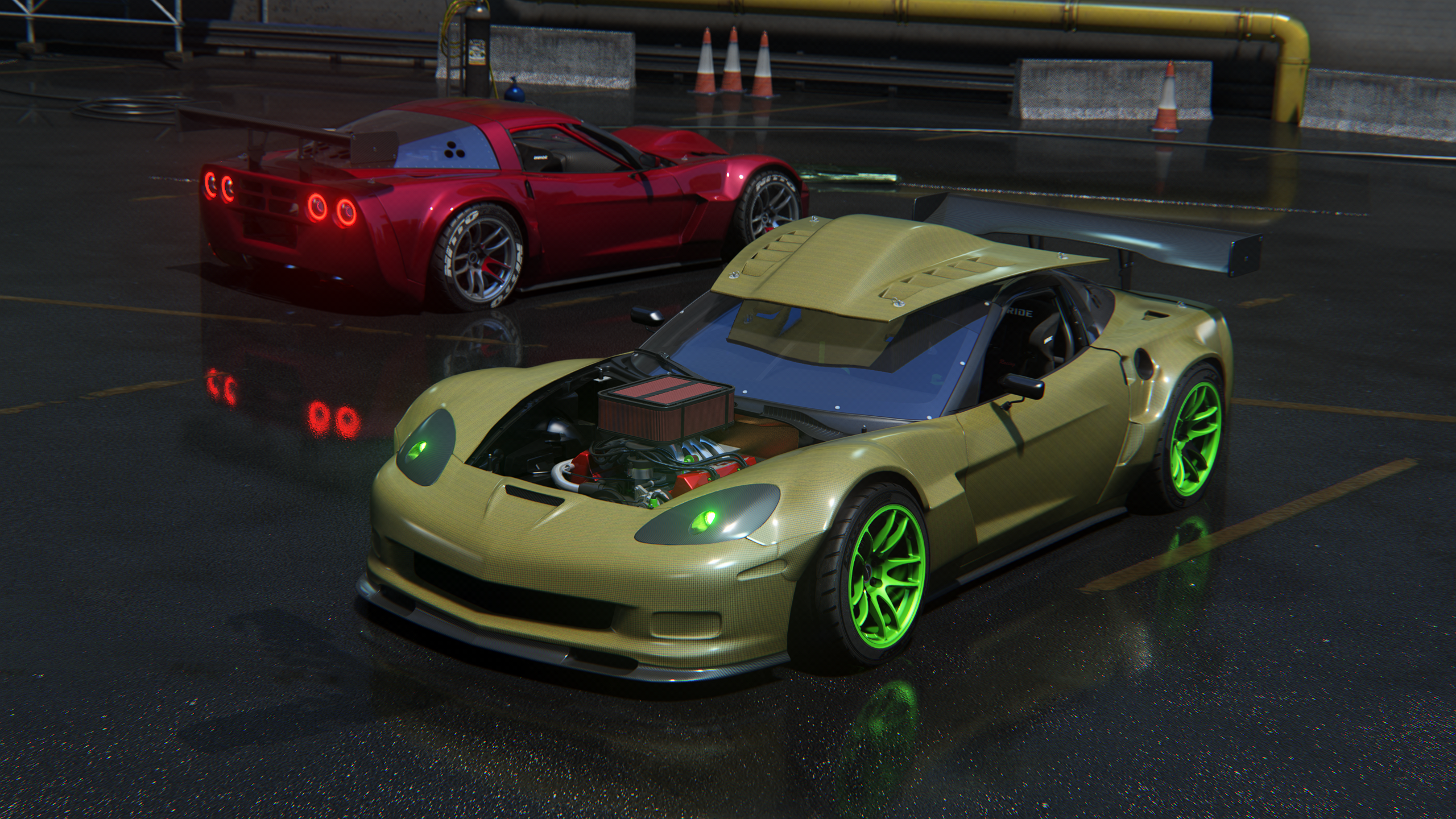 TRD Nascar V8 Chevrolet Corvette C6 - LHD + RHD - COMP SPEC READY ...