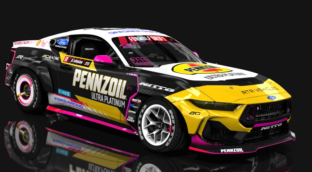 Ben Hobson 2026 FD Mustang RTR