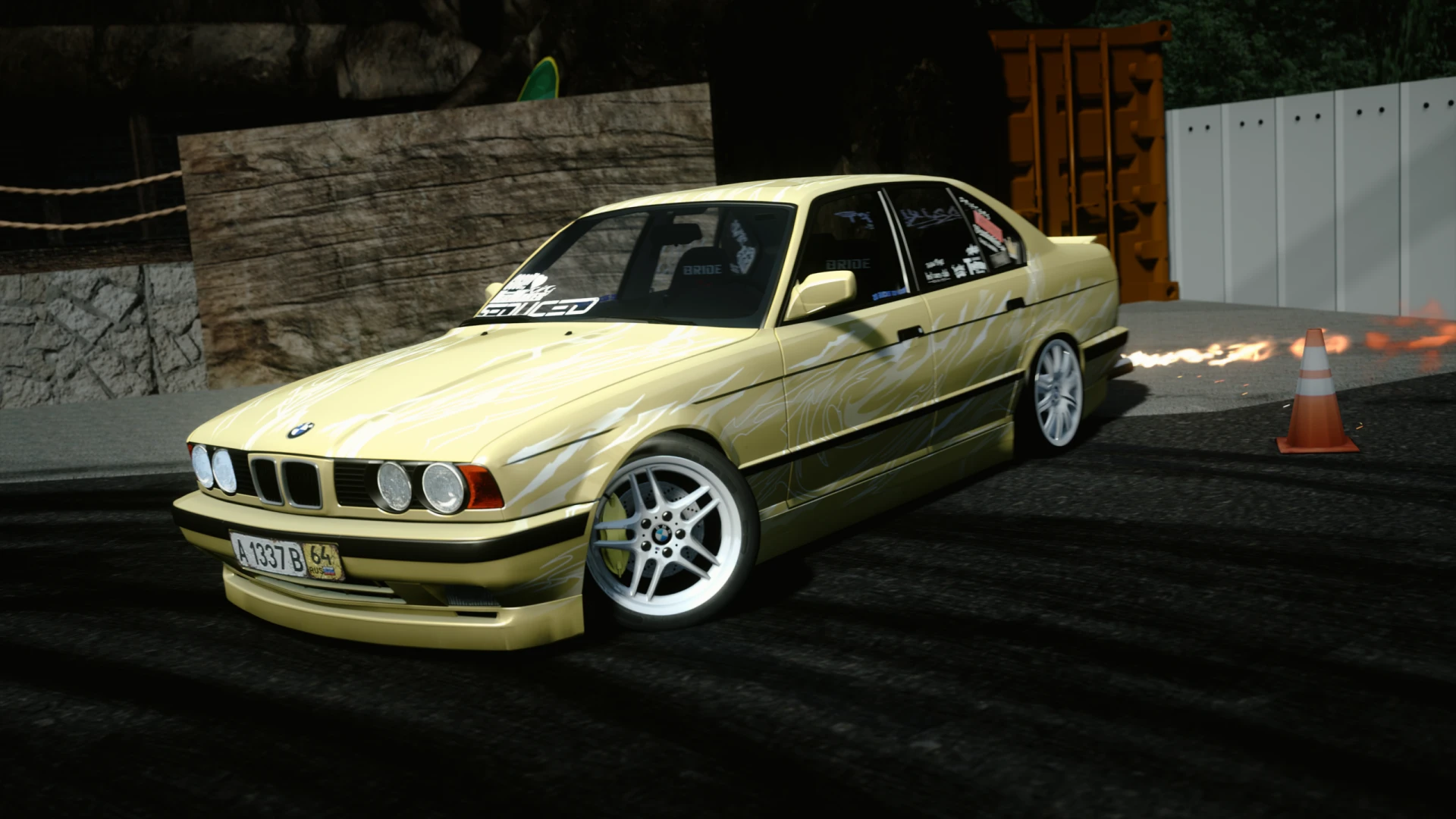 DzikiDrift bmw e34