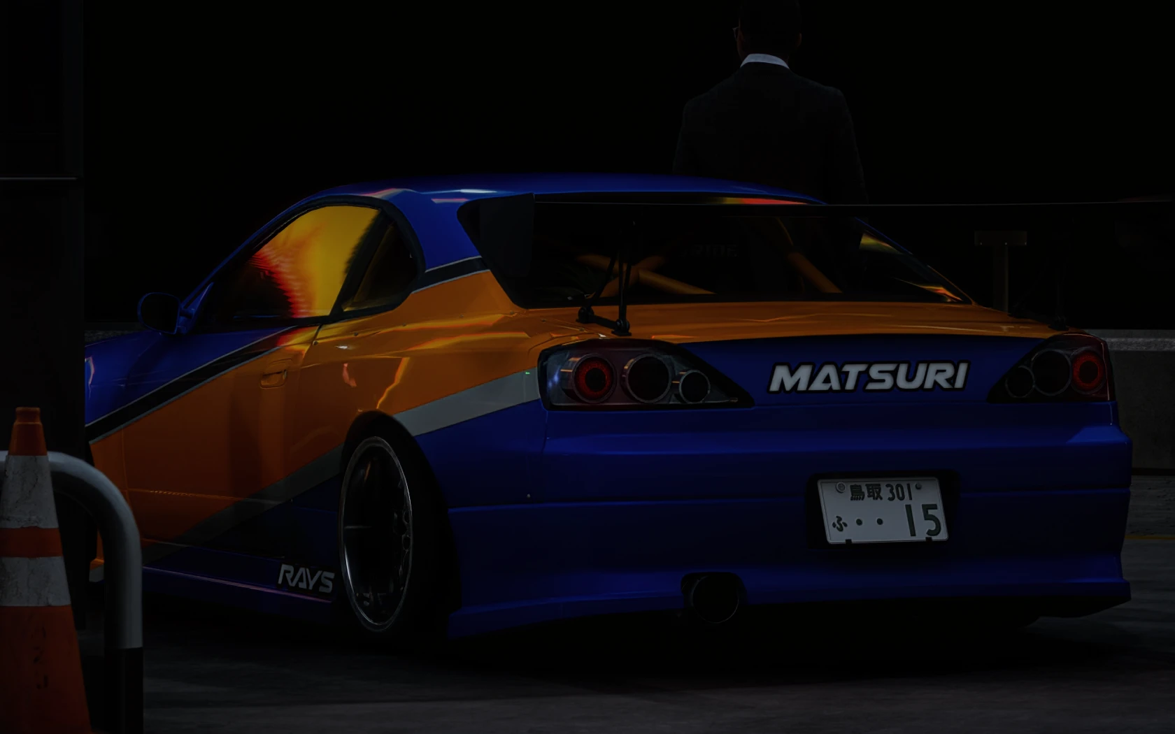 Mona Lisa-Matsuri Mayhem Legends Nissan Silvia S15 - Peau