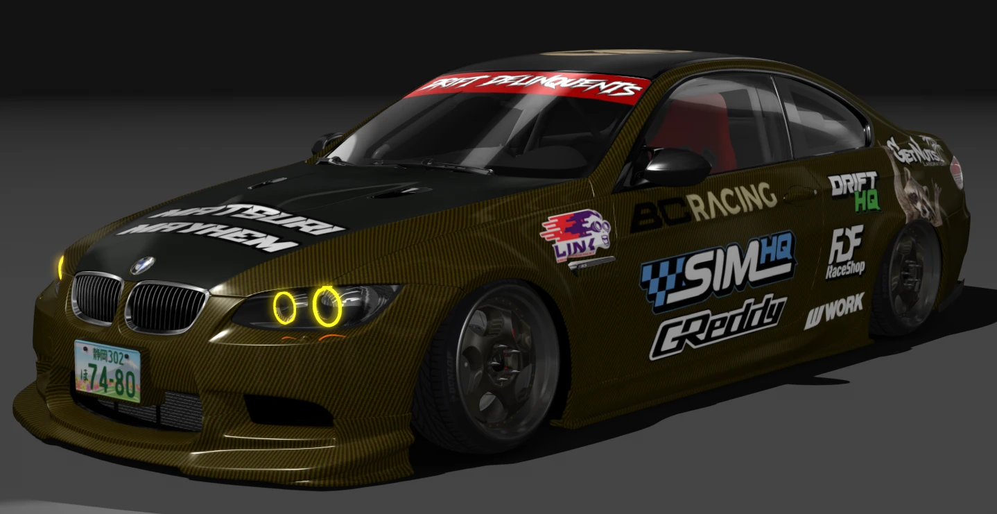 Matsuri Mayhem Drift Legends E92 | Carbon Kevlar Comp