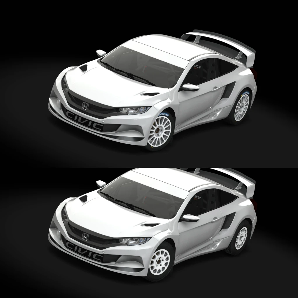 Honda Civic GRC - Gravel and Tarmac