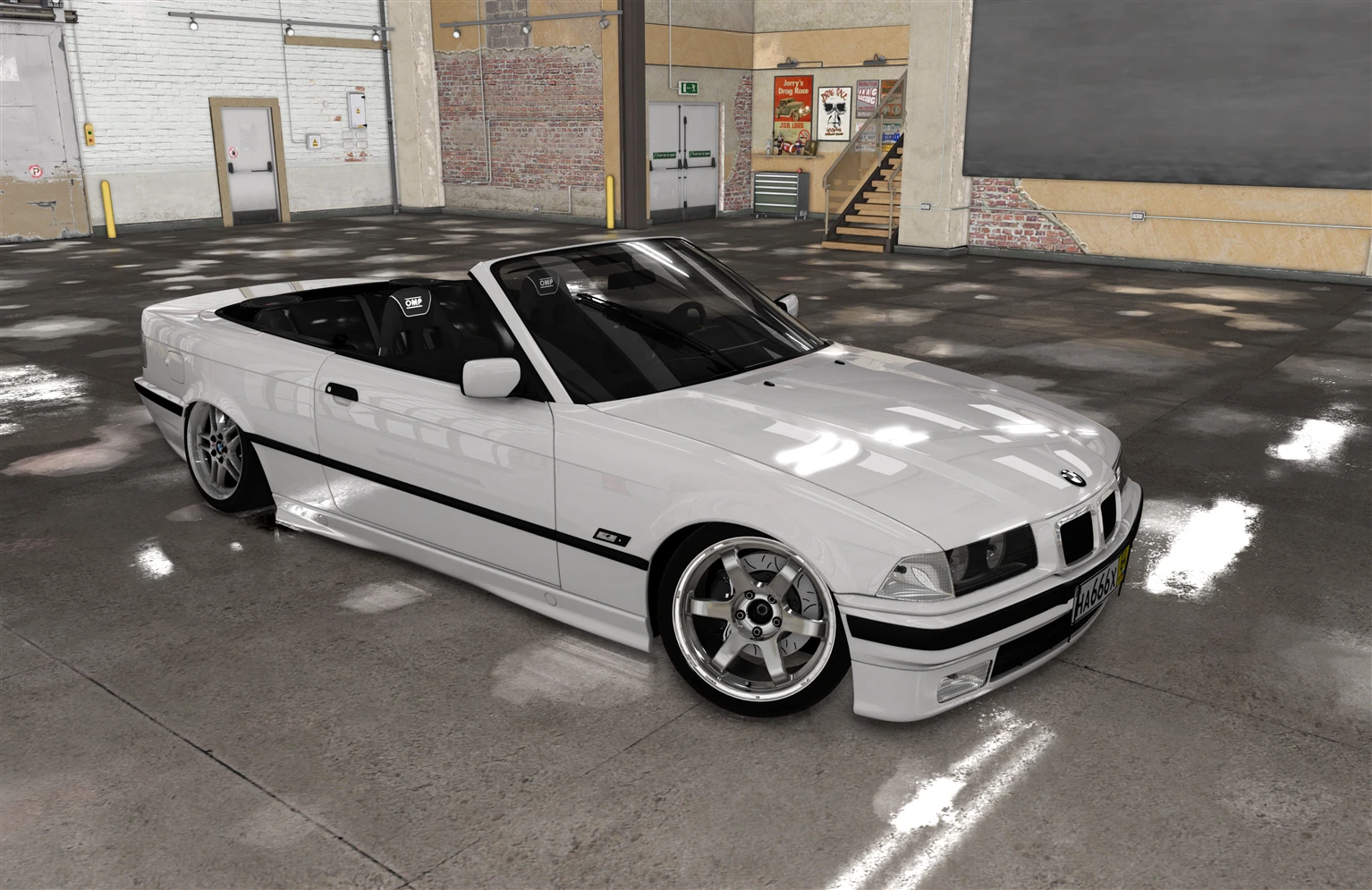 Dziki Drift Bmw e36 cabrio