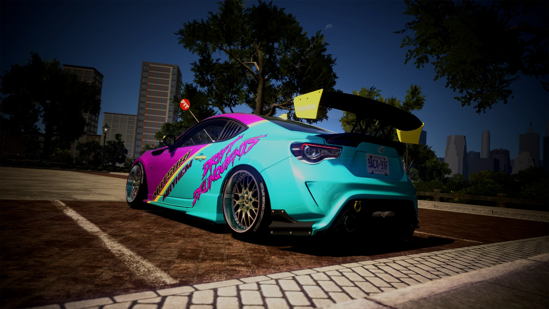Matsuri Mayhem Légendes GT86 Drift Délinquants