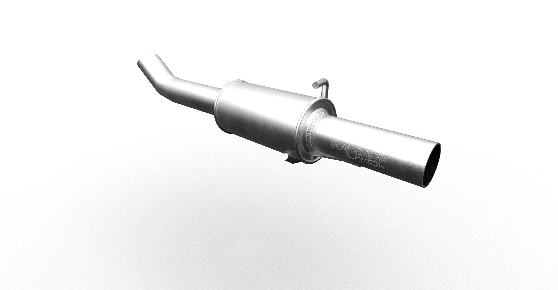 Powerflow Exhausts - Round Single Tip