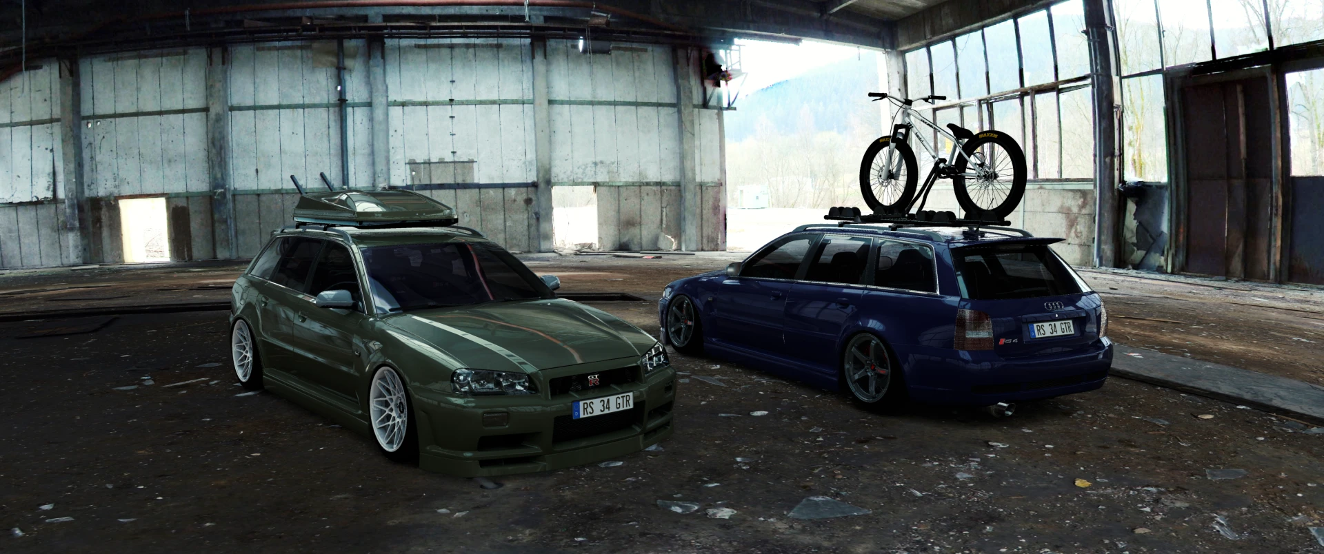 Audi SkyWagen GTRS-34 pack by TIResArpi