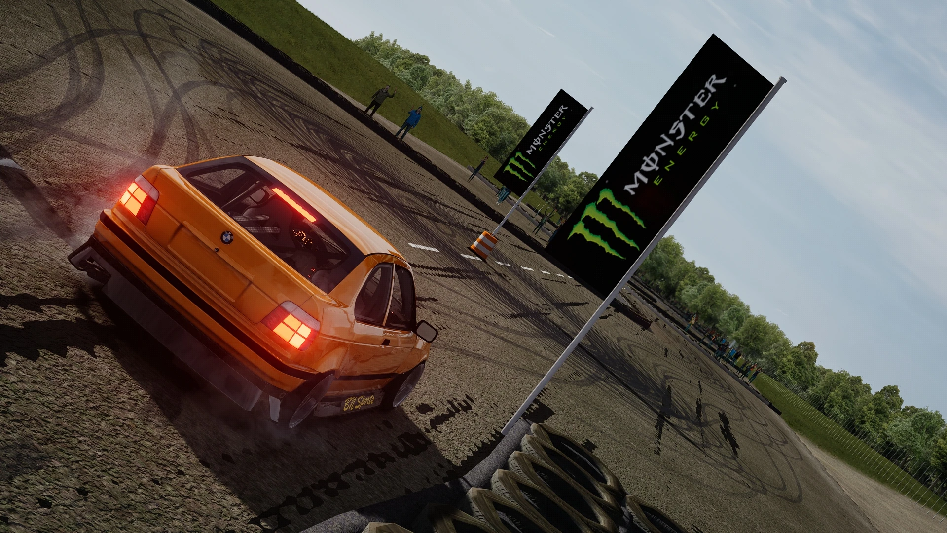 Arlamow airport drift track Poland