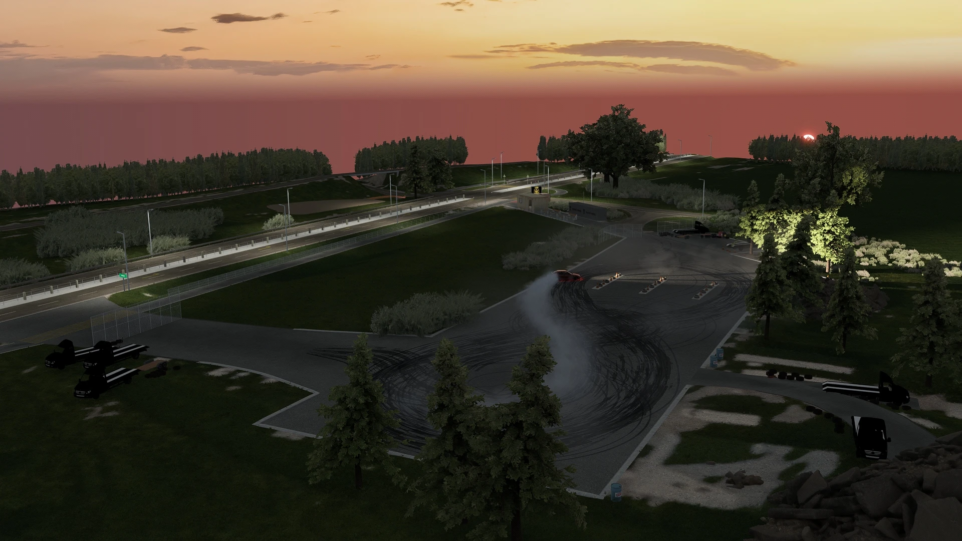 Drift Station Medyka Poland