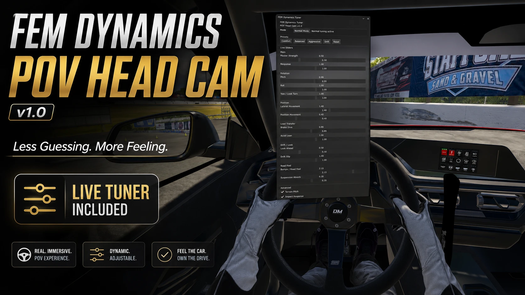 FD POV Head Cam v1.0 + Live Tuner