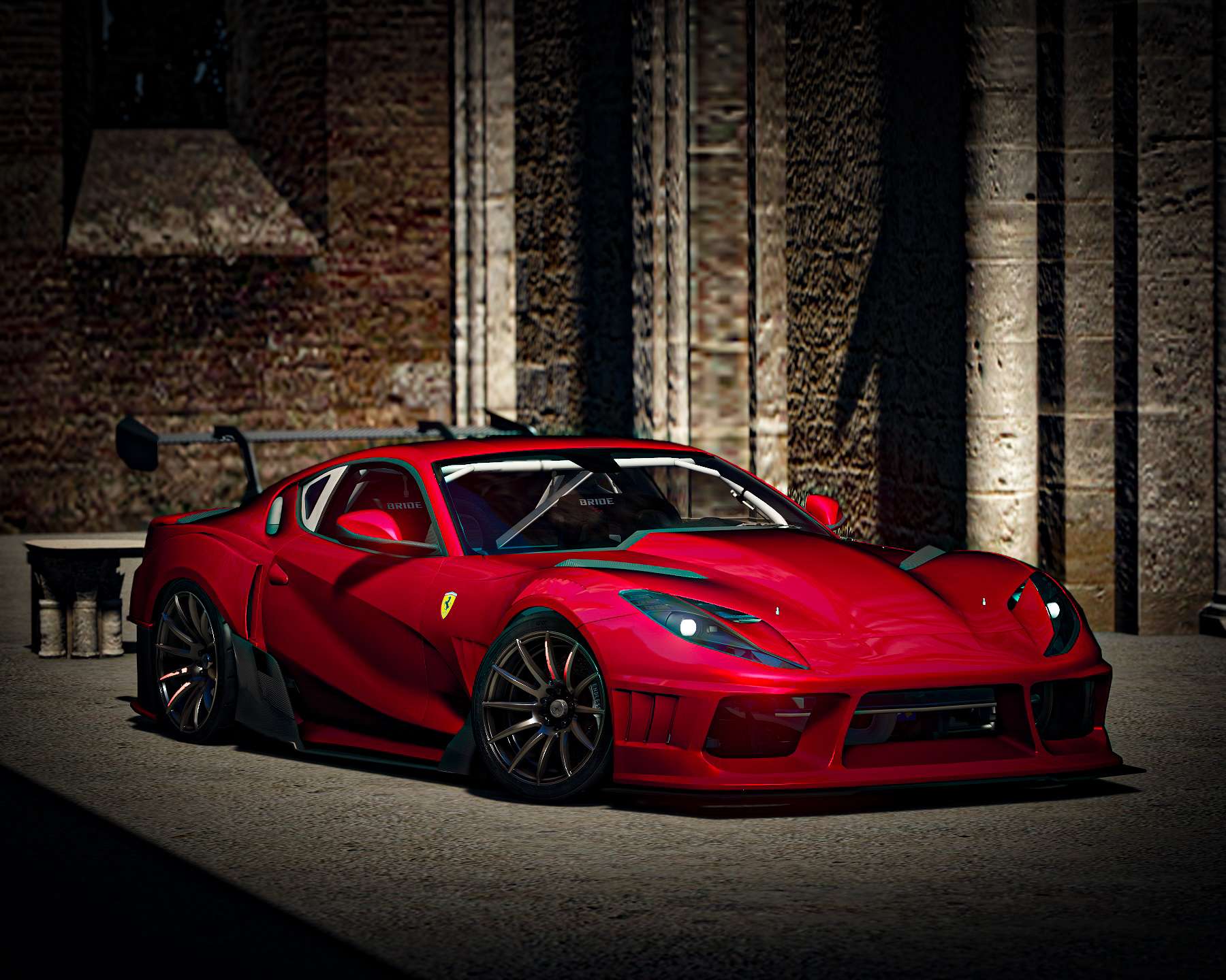 Ferrari 812 D-Max Comp Car