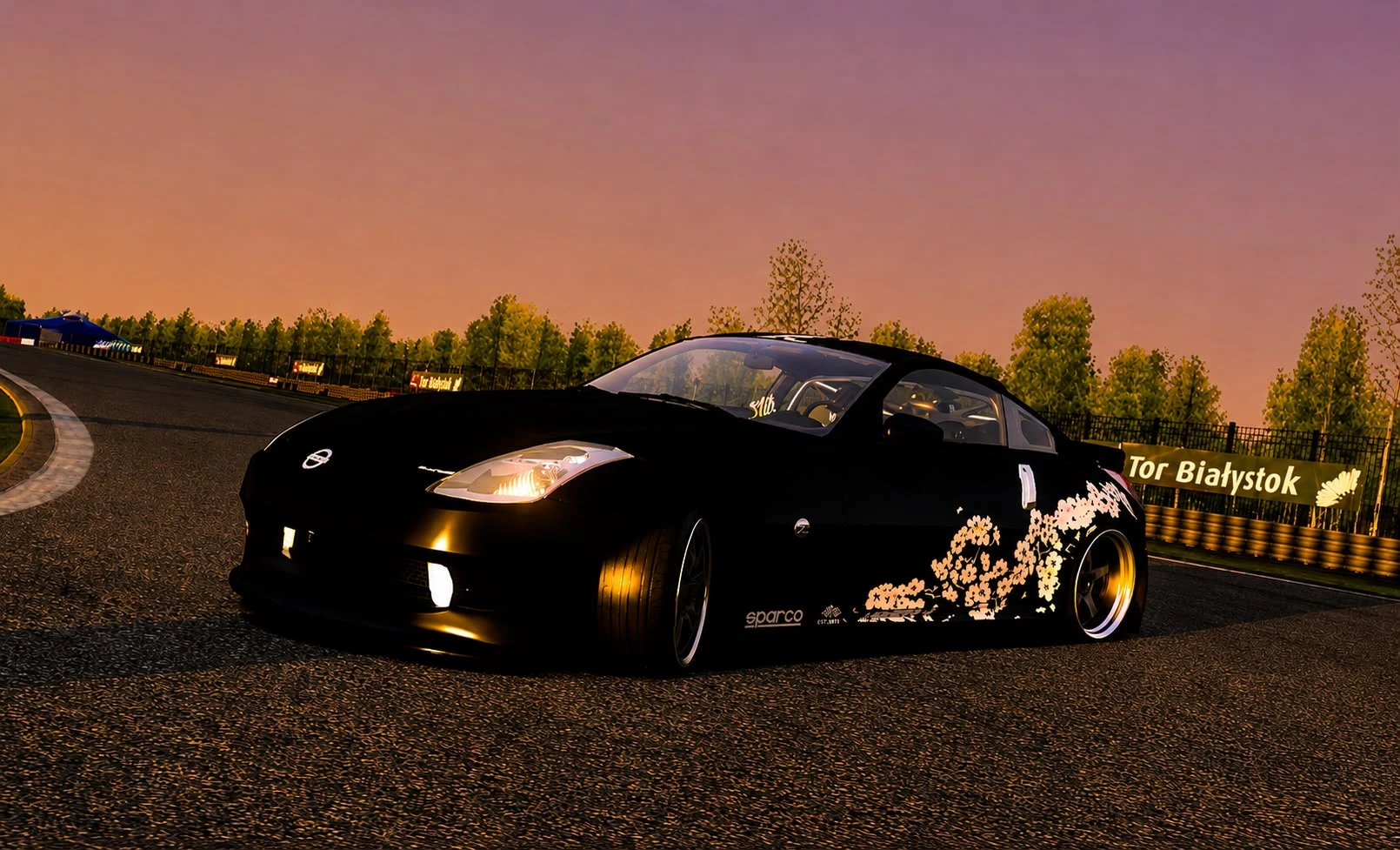 "Kuro no Hana 黒の花" skin for Nissan 350Z
