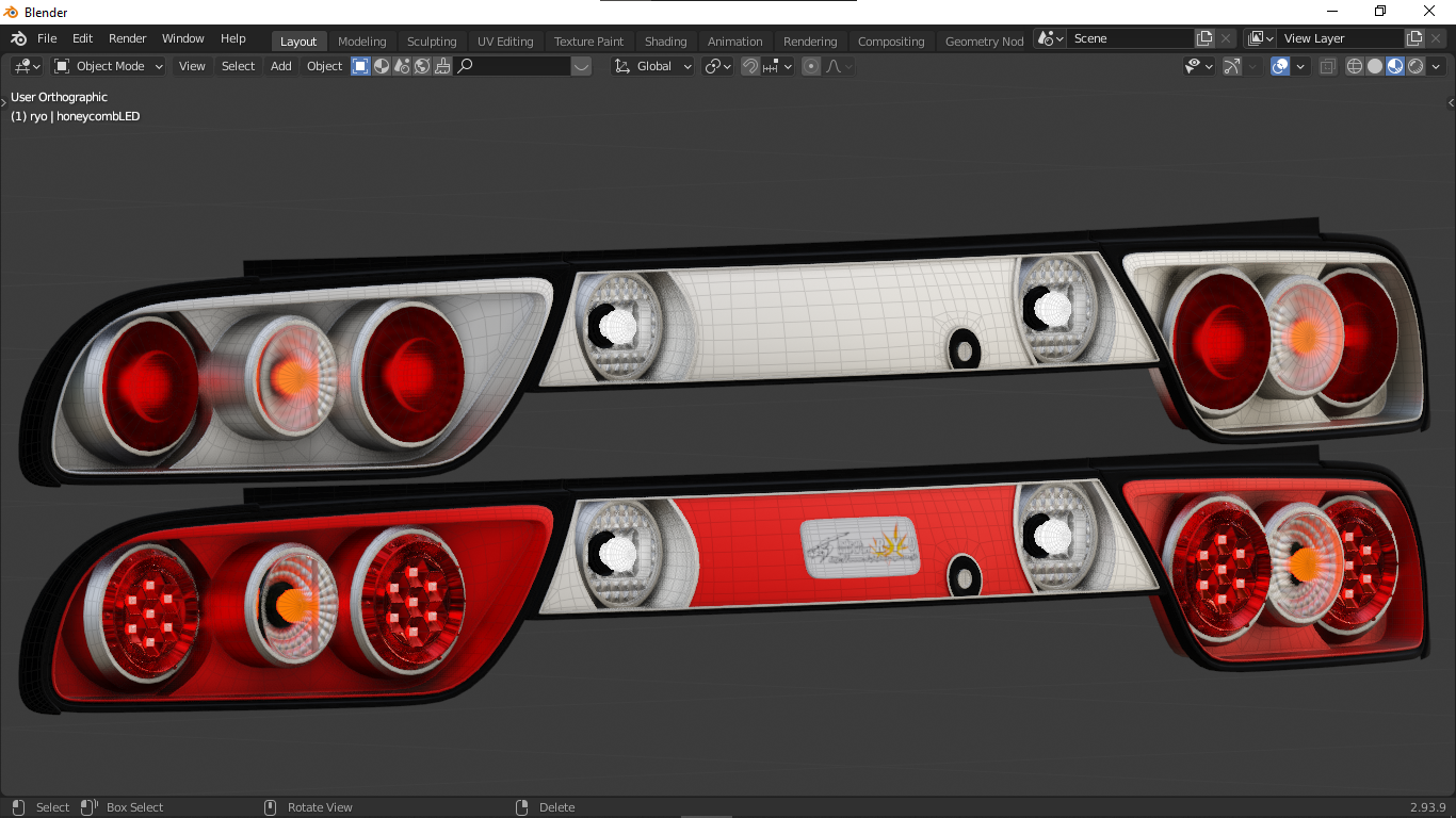 180SX R.Y.O Taillights