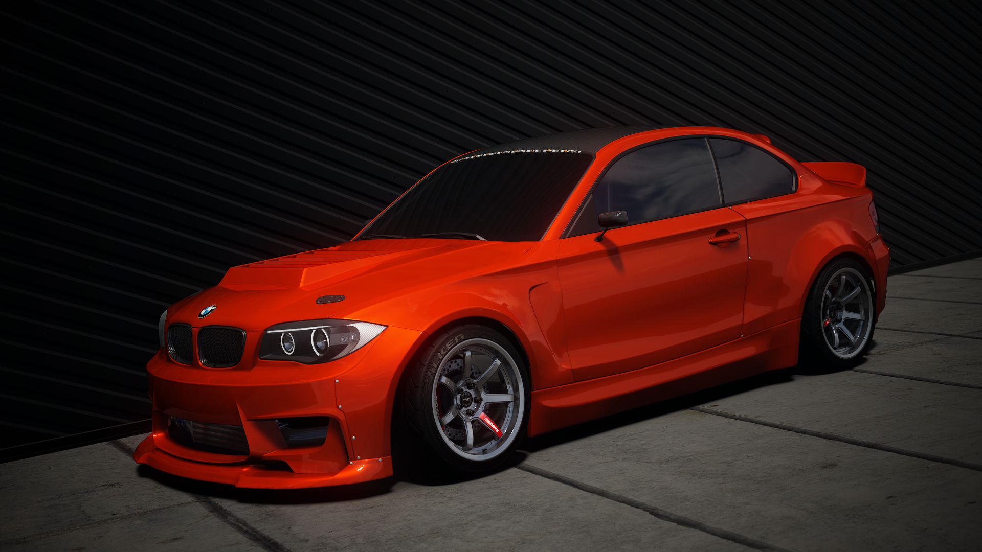 COMP READY RHD S54 "BDC" STYLE BMW E82 WIDEBODY