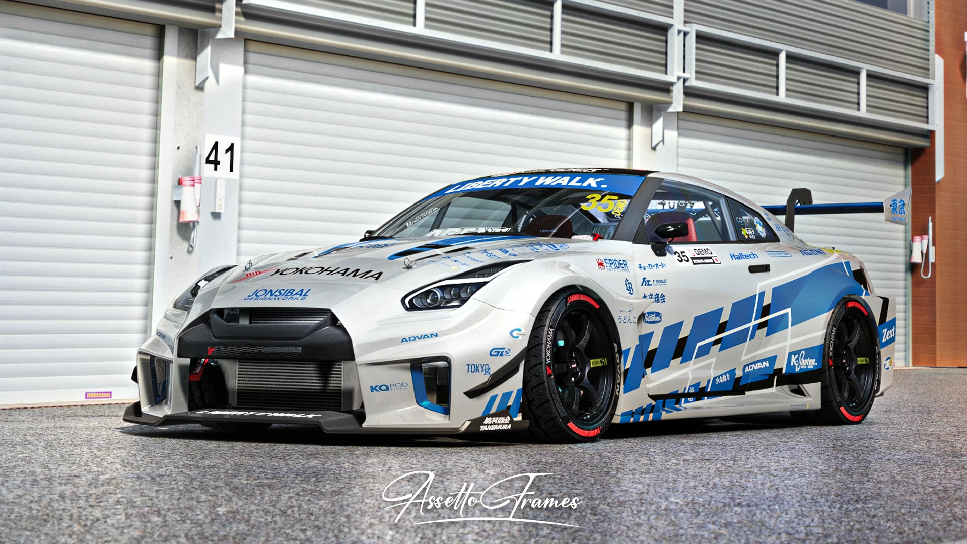 Liberty Walk Silhouette R35 - Tetsuya Hibino 2026 WTAC Version