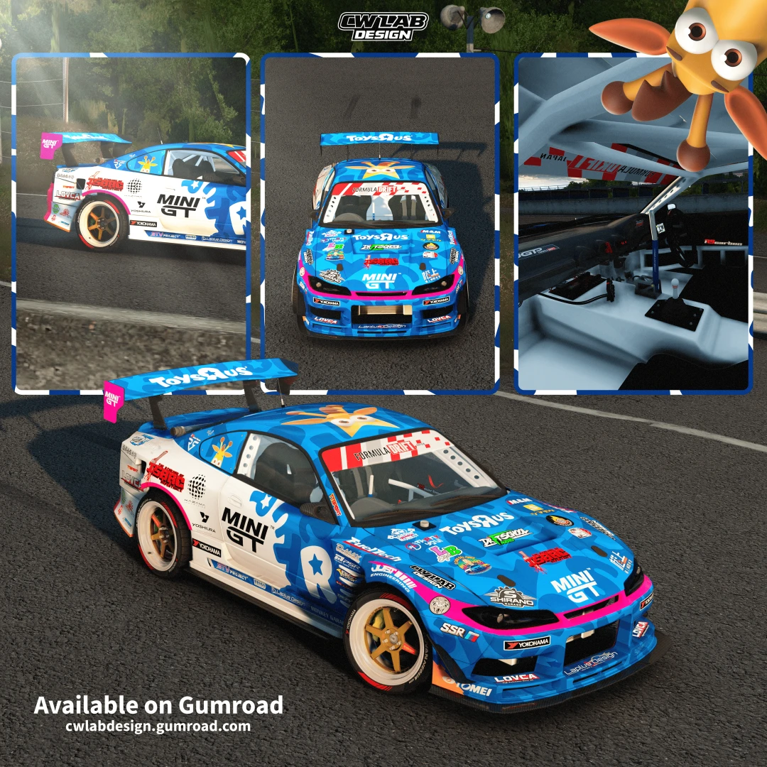2026 FD - Nissan S15 KAZAMA YukioFausto Toys"R"Us #555
