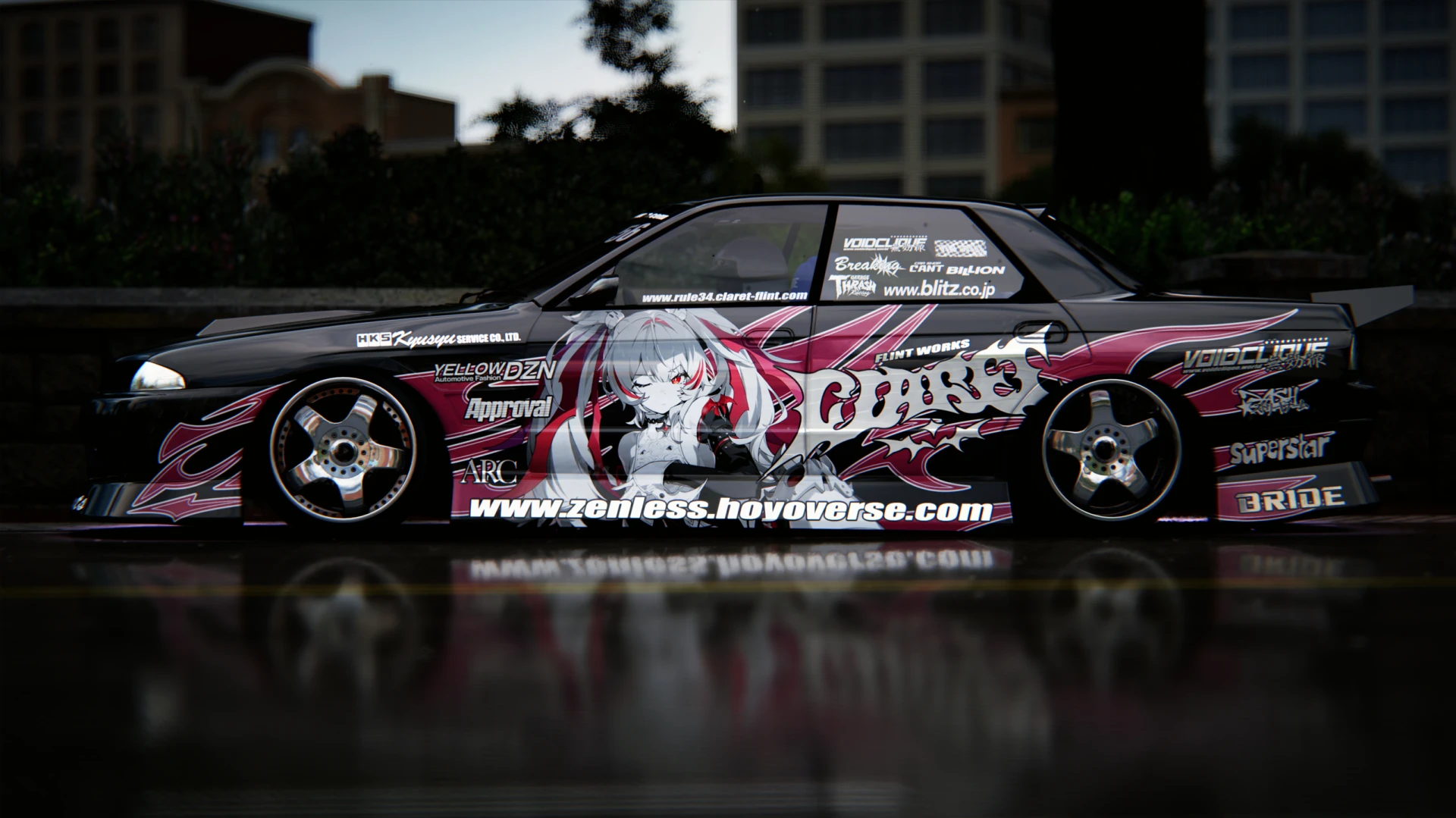 BDC R32 Claret Flint - Lava Black