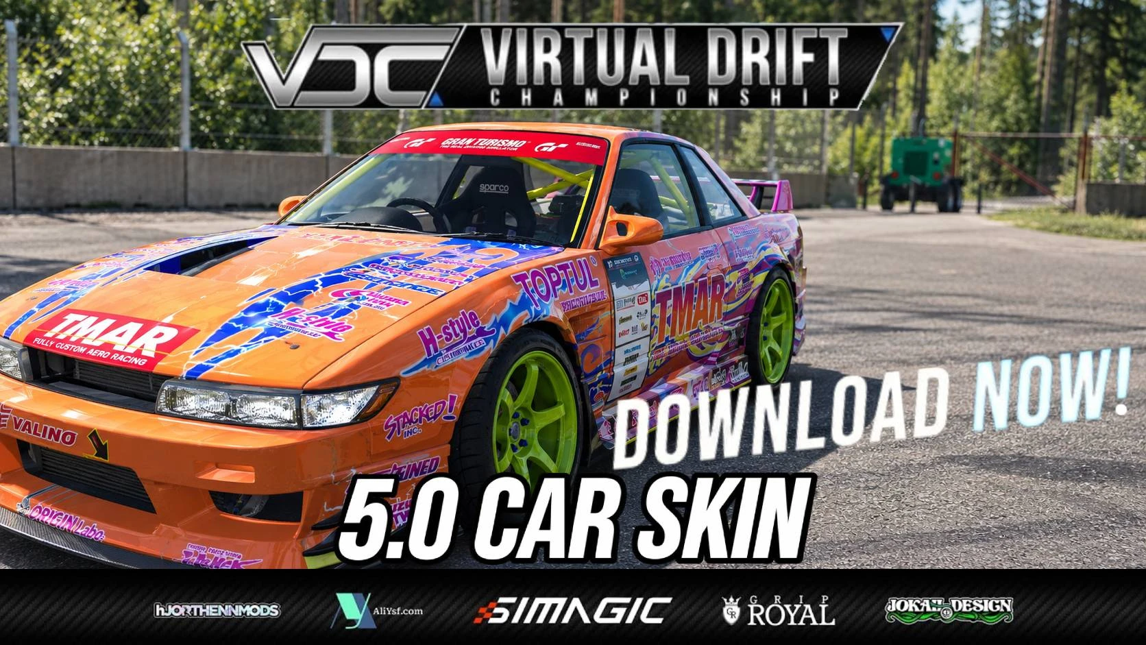 VDC nissan s13  Naoki Nakamura livery!!!