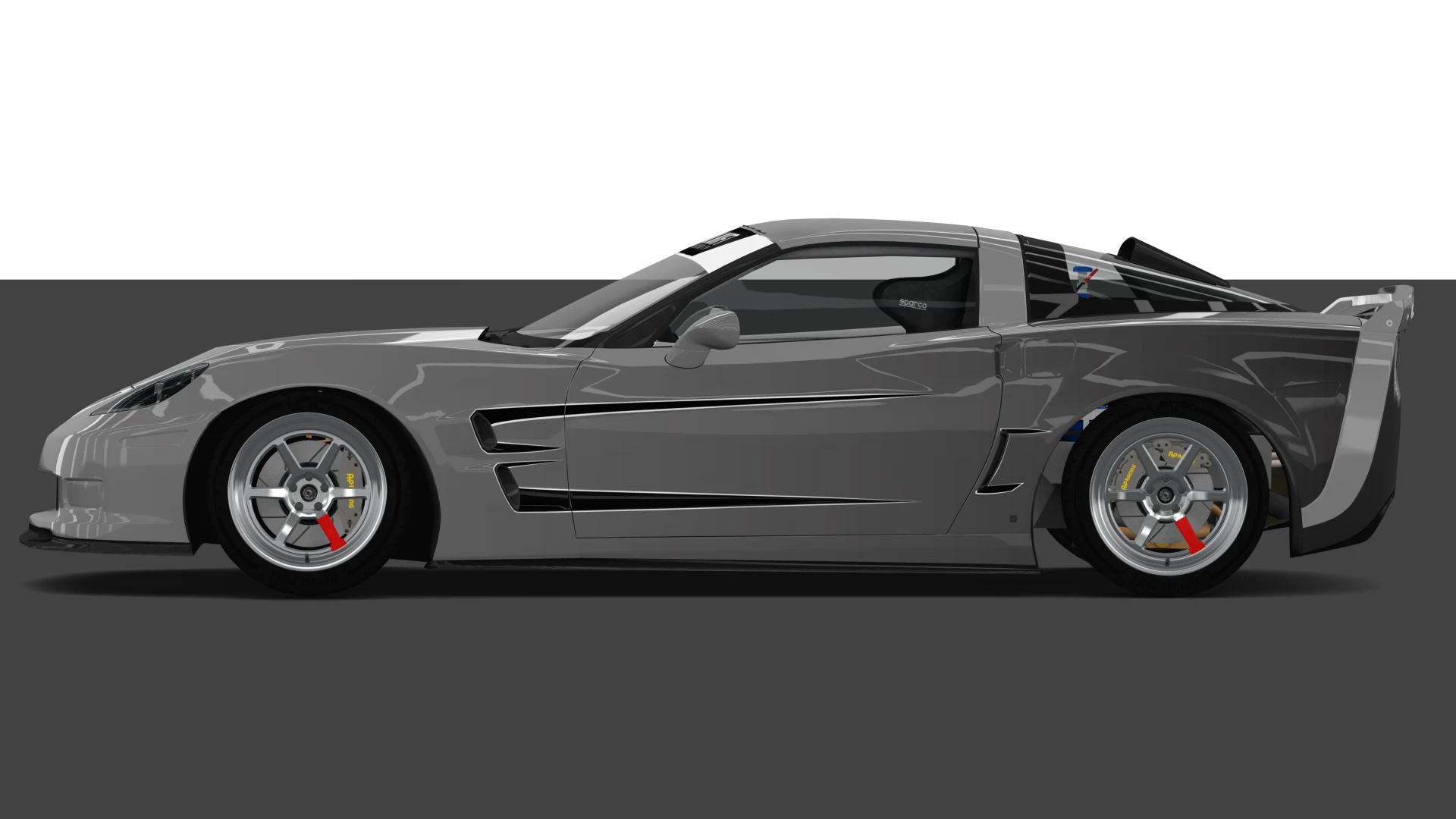 Accent Livery for C6 Corvette (VDC 5.0 Skin)