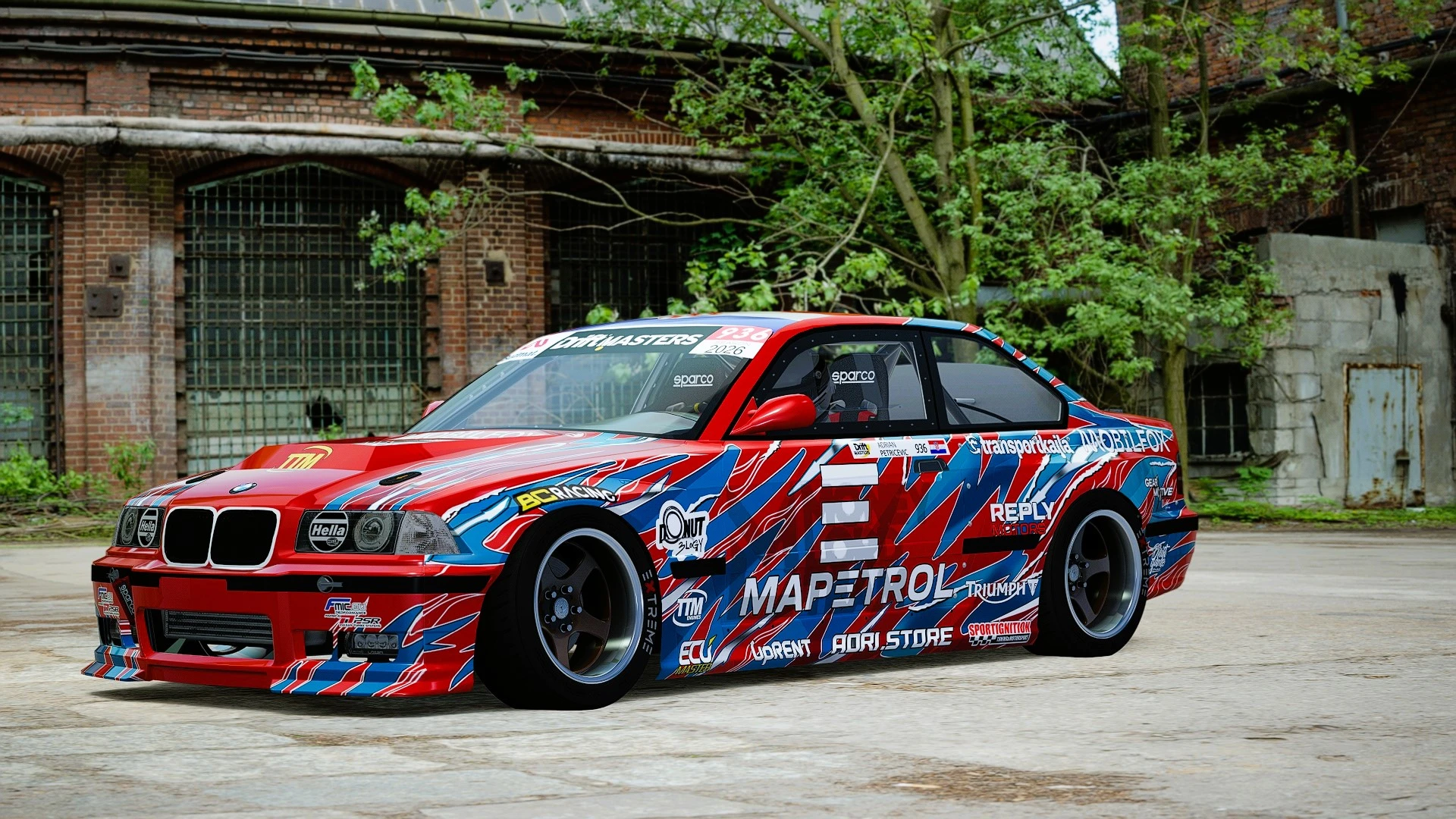 Livery/Skins  Car Adrian Petričević's BMW E36  DMGP 2026