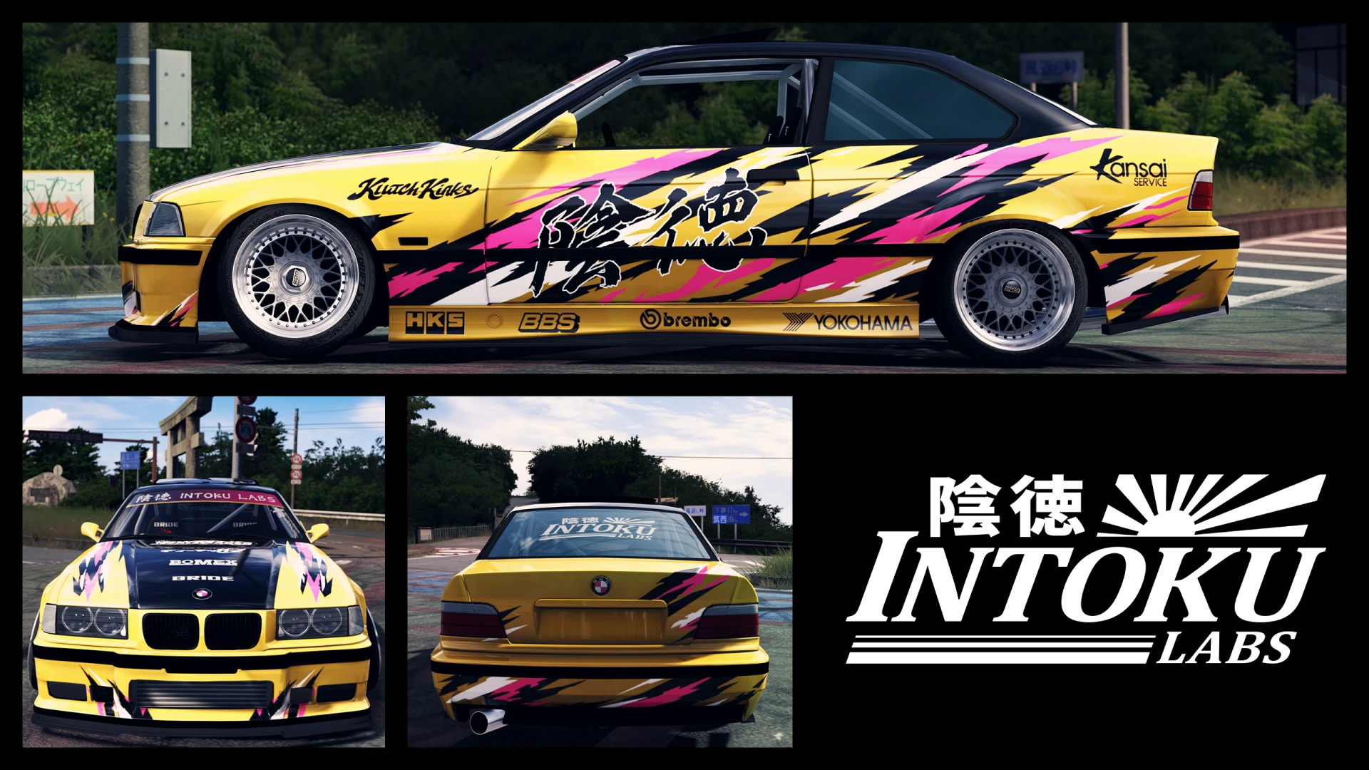 SWARM DarkTinman's E36 | INTOKU LABS