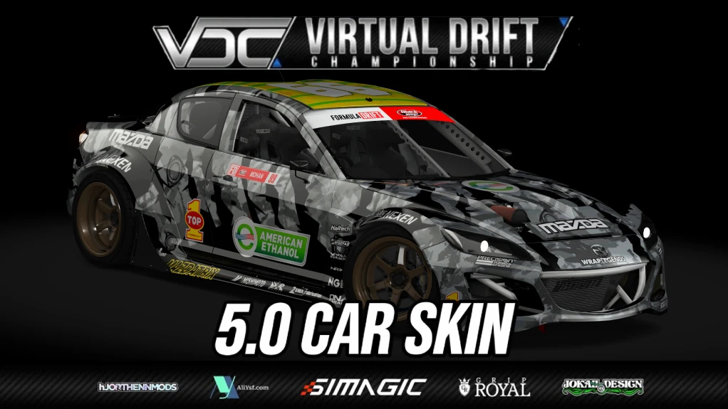 VDC Kyle Mohan rx8 skin