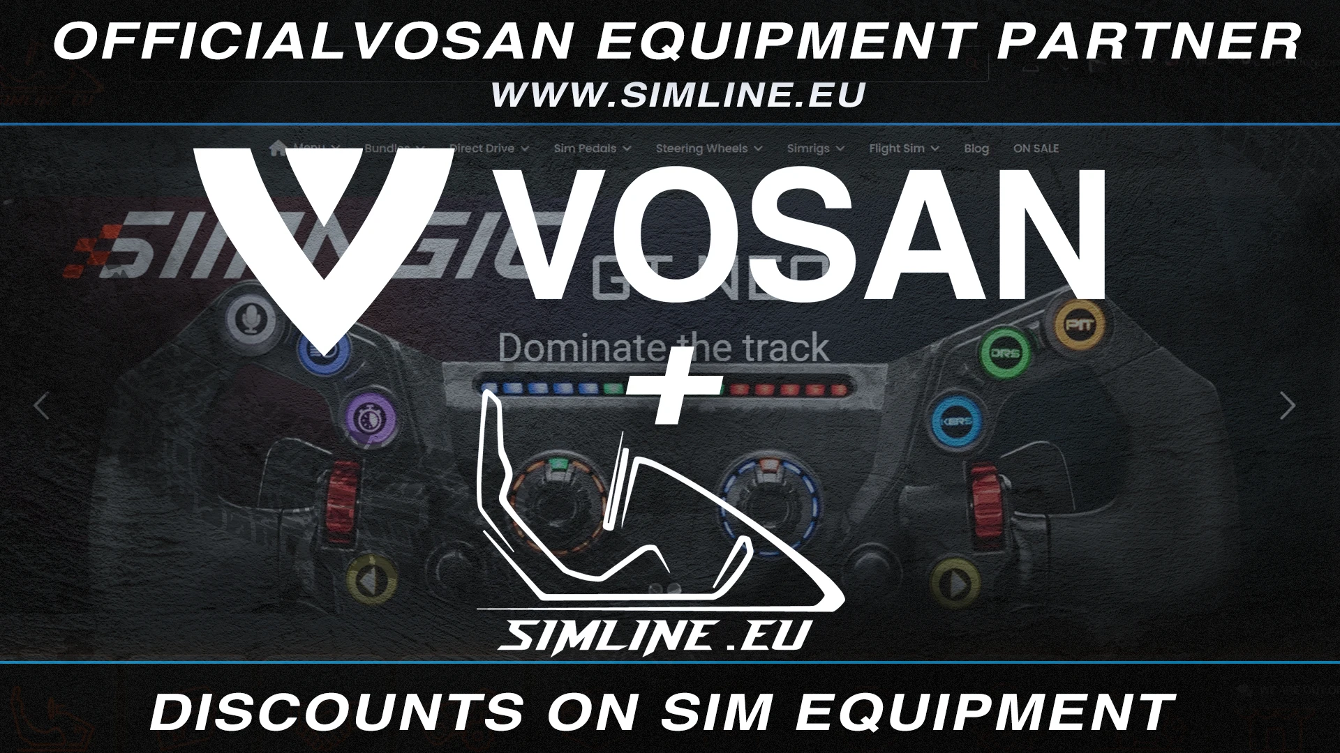 🚨 Partnership Announcement: SimLine.eu Becomes the Official VOSAN EU Sim Store! 🏁
